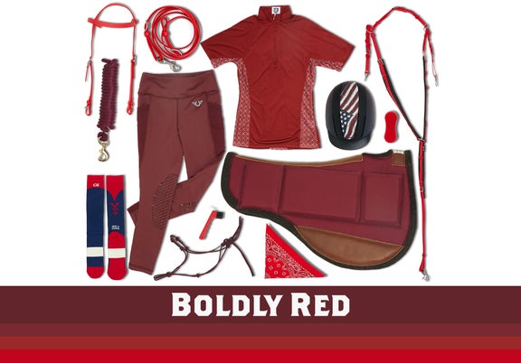 Boldly Red