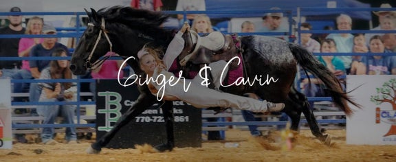 Sponsored Riders Ginger & Cavin
