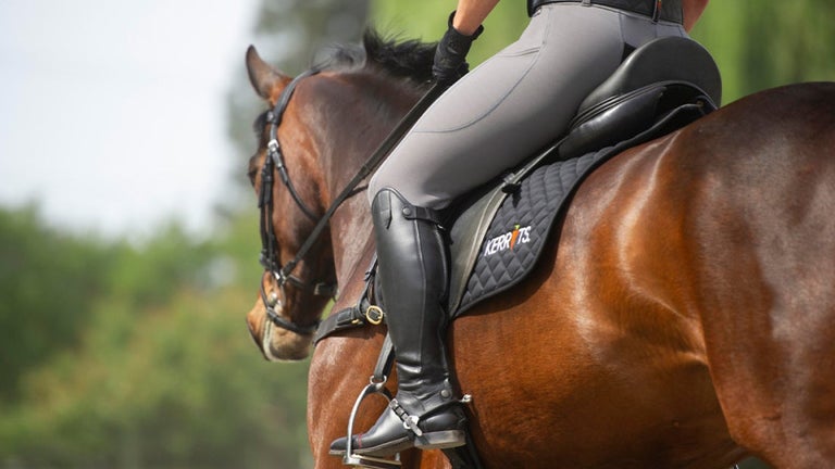 Débardeur D'équitation Kerrits - Vert/Marron - Taille M - Poche Zippée
