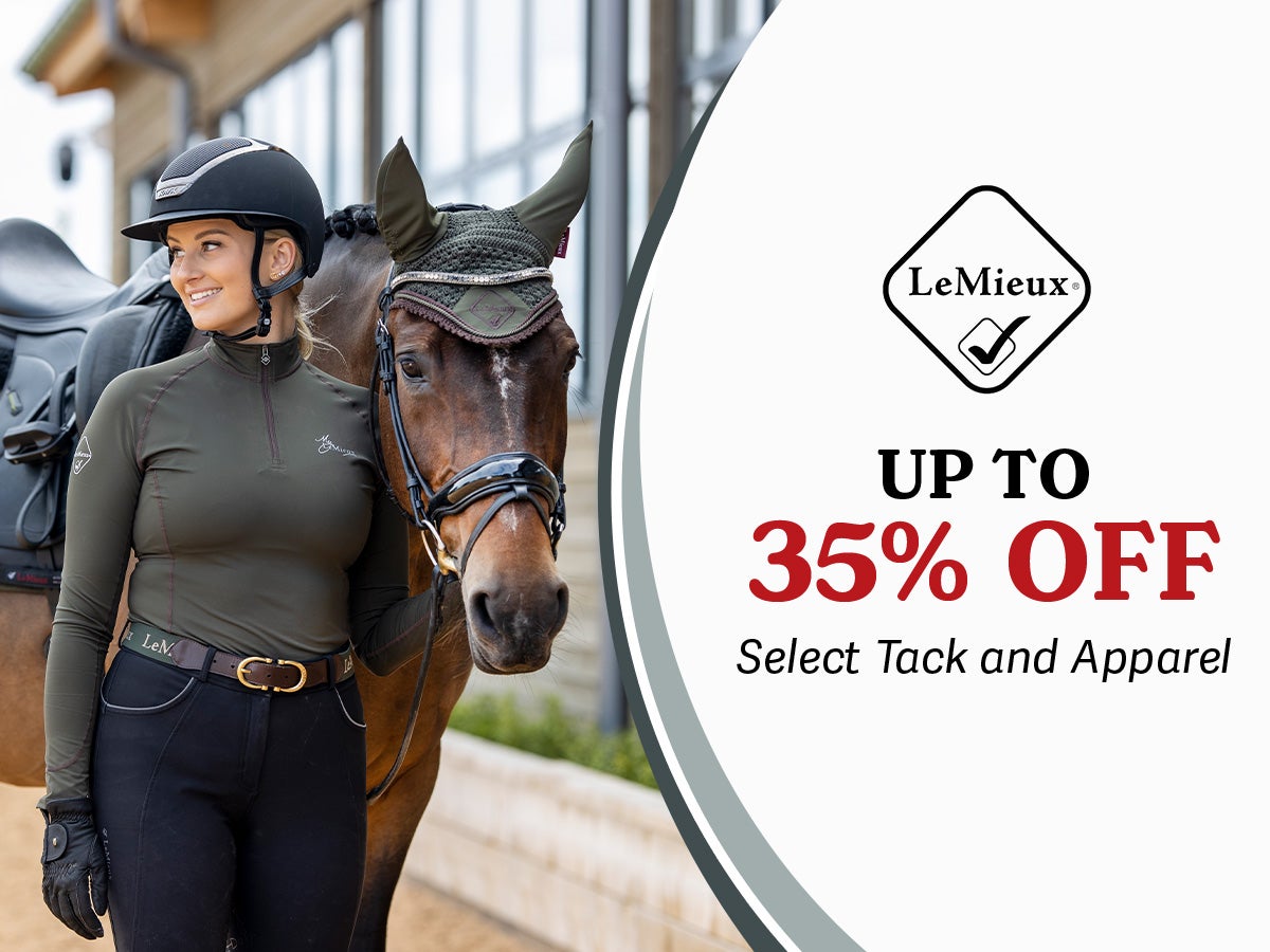 Up to 35% off Select Tack and Apparel  ey Select Tack and Apparel 