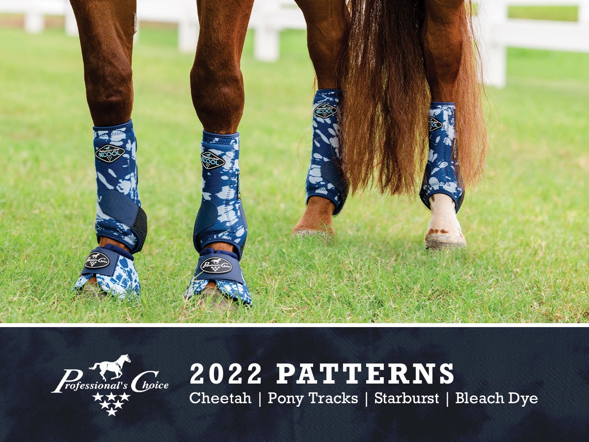 X 2022 PATTERNS **:** Cheetah Pony Tracks Starburst Bleach Dye 