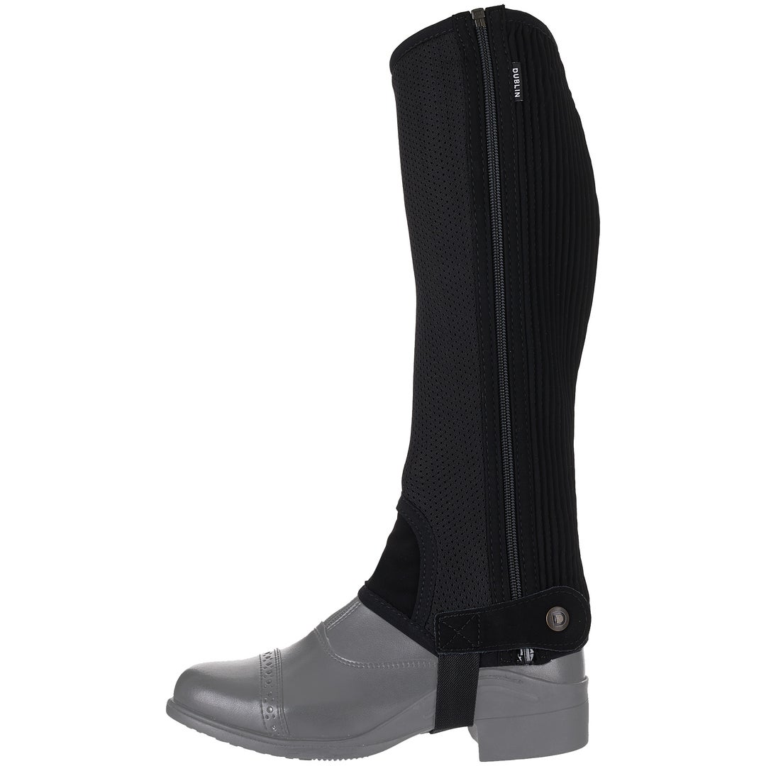 Dublin EasyCare Mesh Ventilated Breathable Half Chaps Riding Warehouse