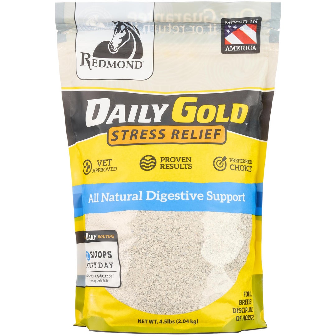 Redmond Rock Daily Gold Stress Relief Bentonite Clay Riding Warehouse