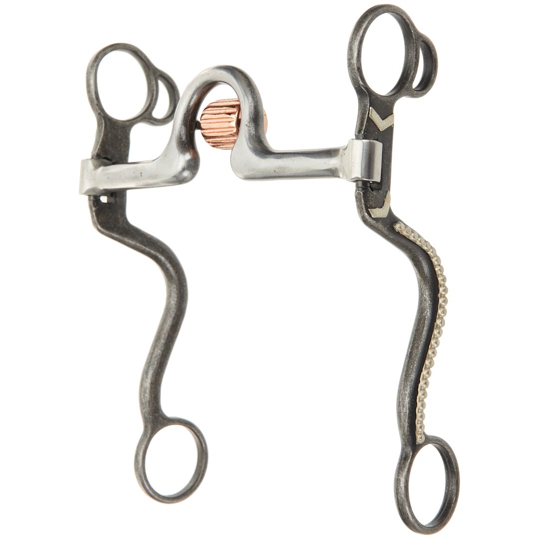 Weaver Ported Mouth with Copper Cricket Shank Bit Riding Warehouse