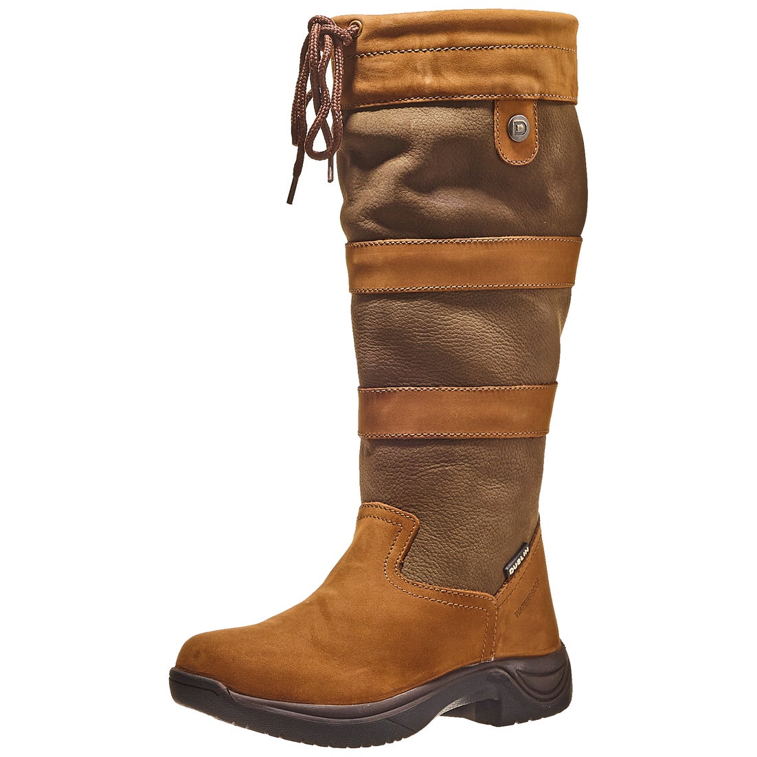 Dublin River Iii Womens Tall Boots Dark Brown Riding Warehouse 