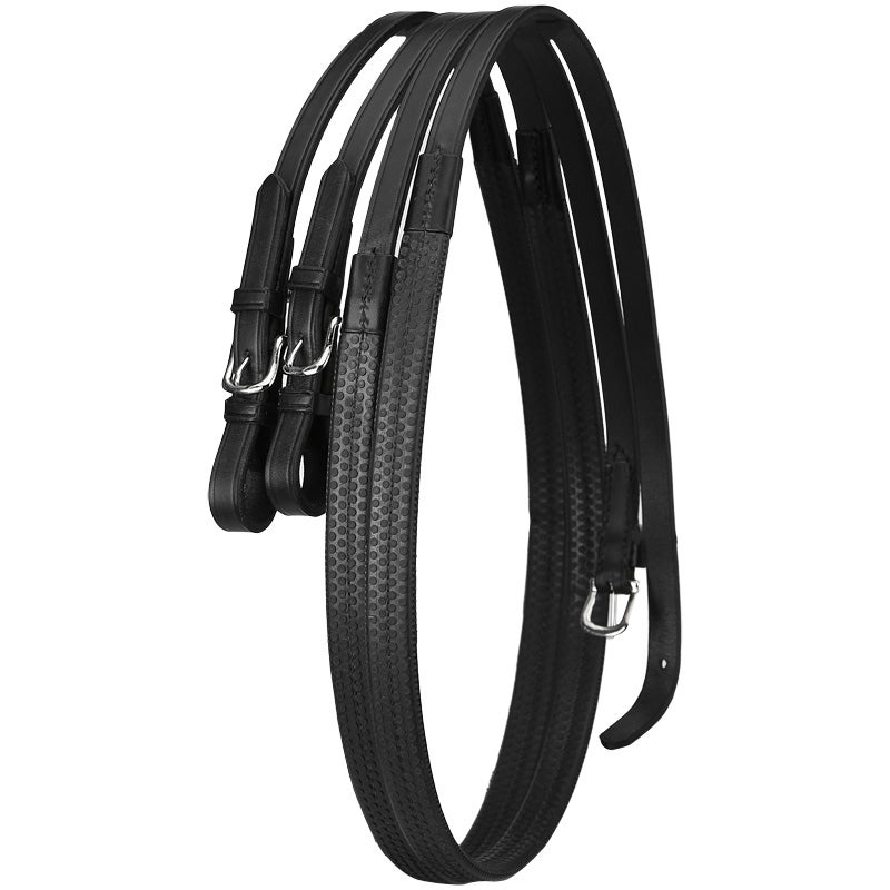 Tory Rubber Grip Reins with Buckle Ends Riding Warehouse