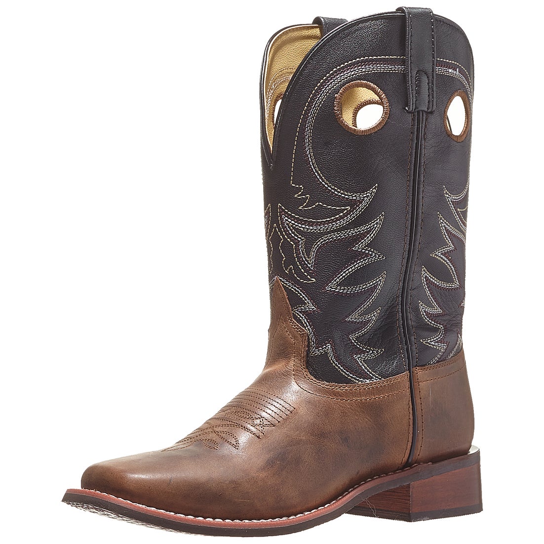 Smoky Mountain Men's Hudson Square Toe Cowboy Boots Riding Warehouse