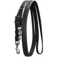 Curb Strap In BioThane E Nylon Per Cavallo, Testiera Western, Berlin Custom Leather