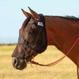 Cashel Quiet Ride Comfort Nose Net Fly Mask For Horses - Standard Size, US Made