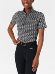 Chemise D'équitation Kerrits Ice Fil – Manches Courtes, Taille XL, Bleu, Enfant