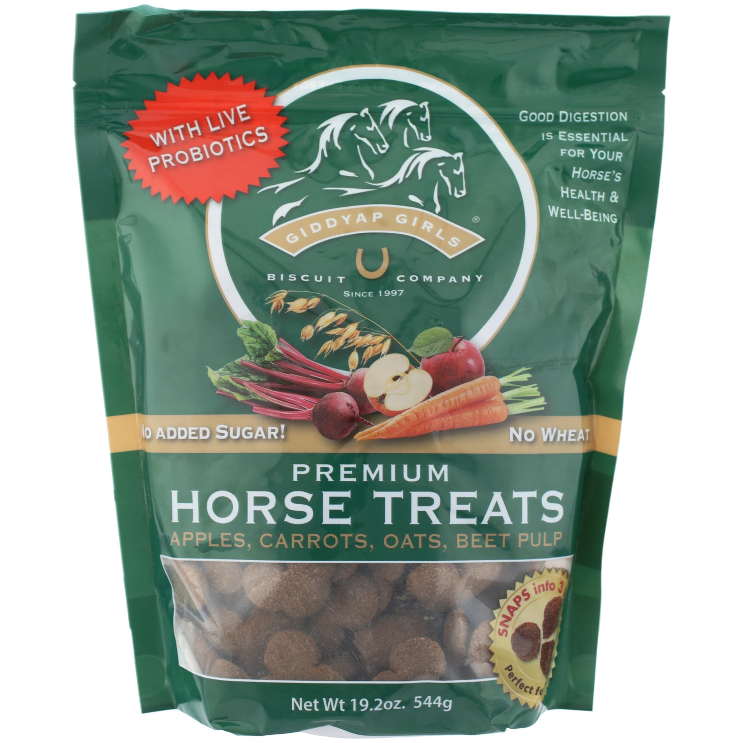 Giddyap Girls Premium Horse Treats w/ Probiotics Riding Warehouse