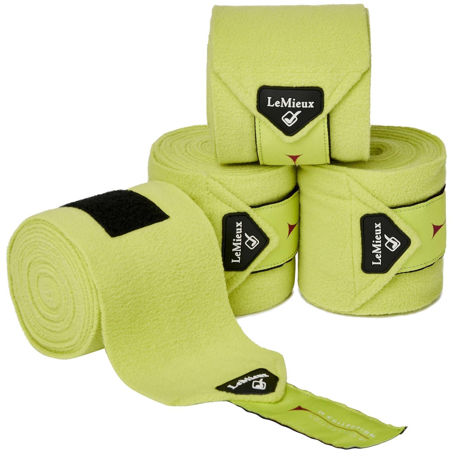 LeMieux Fleece Polo Wraps Set of 4 Bandages | Riding Warehouse