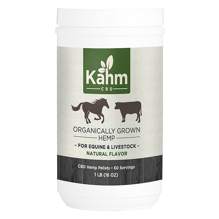 Kahm CBD Organic Hemp Pellets Equine Riding Warehouse