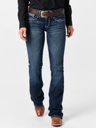 Ariat Women's R.E.A.L. Boot Cut Entwined Riding Jeans