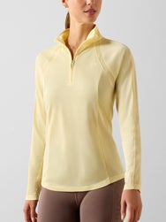 Ariat Womens Sunstopper 3.0 1/4 Zip Baselayer Top-Solid