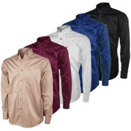 Ariat Men's Solid Twill Long Sleeve Western Shirt