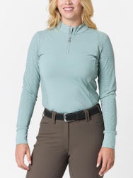 B Vertigo Women's Isadora Quarter Zip Training Shirt