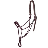 Knotty Girlz Stiff 4-Knot Leather Quick Release Halter