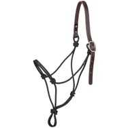 Knotty Girlz Stiff 2-Knot Leather Quick Release Halter