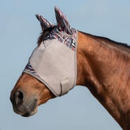 Cashel Crusader 2025 Patterned Fly Mask w/ Ears