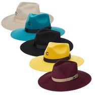 Charlie1Horse Wanted Highway Felt Hat 3.75" Brim
