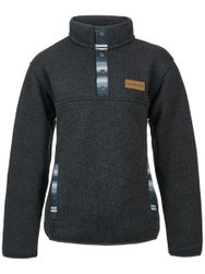 Cinch Kids/Boys Navy Sweater Knit Snap Placket Pullover