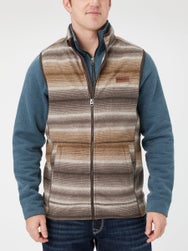 Cinch Men's Printed Polar Fleece Full Zip Vest