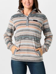 Cinch Women's 1/4 Snap Placket Fleece Pullover