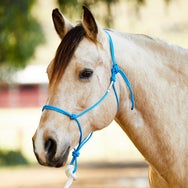 Knotty Girlz 1/4" Soft 2-Knot Yacht Braid Rope Halter