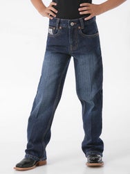 Cinch Kids' Boys' White Label Dark Wash Jeans