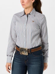 Cinch Women Tencel Long Sleeve Peachy Keen Shirt
