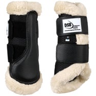 DSB Dressage Sport Boots Cooler - Natural Fleece Edge