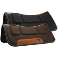 Diamond Wool Contoured Western Saddle Pad w/Shims 32x32