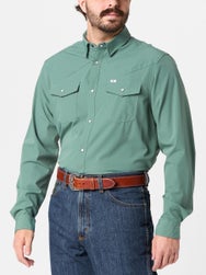 Ferrell Men's UPF50+ Breathable Long Sleeve Snap Shirt