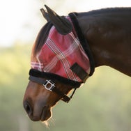 Kensington Signature UV Soft Ears Fleece Trim Fly Mask