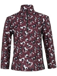 Kerrits Kids On Course Quarter Zip Fleece Tech Top