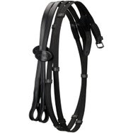 Kavalkade Rubberized Reins w/ Hooks Studs