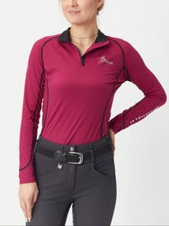 LeMieux Ladies' Long Sleeve Base Layer Shirt/Top