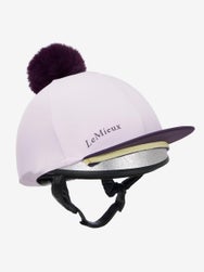 LeMieux Classique Pom Helmet Hat Silk