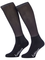 LeMieux Fall Junior Footsie Knee High Socks
