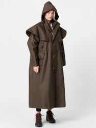 Muddy Creek Long Raincoat Waterproof Duster Jacket