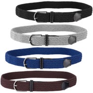 Ovation Braided Stretch Elastic Belt - Solid Colors
