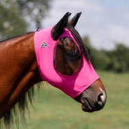 Professional's Choice Comfort-Fit Lycra Fly Mask Solid