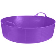 Red Gorilla TubTrugs Flexible Shallow Tub Pan