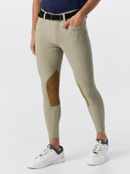 Romfh Men's Argento Suede Knee Patch Breeches