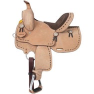 Silver Royal by Tough 1 Brushy Creek Barrel Saddle