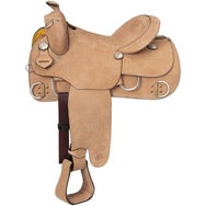 Silver Royal by Tough 1 Hard Seat Training Saddle