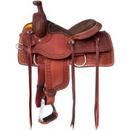 Silver Royal by Tough 1 Split Rail Ranch Saddle