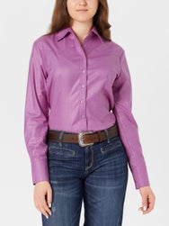 TuffRider Ladies Abilene Button Down Western Show Shirt