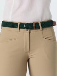 Tuffrider Flexifit Belt Dark Green OS